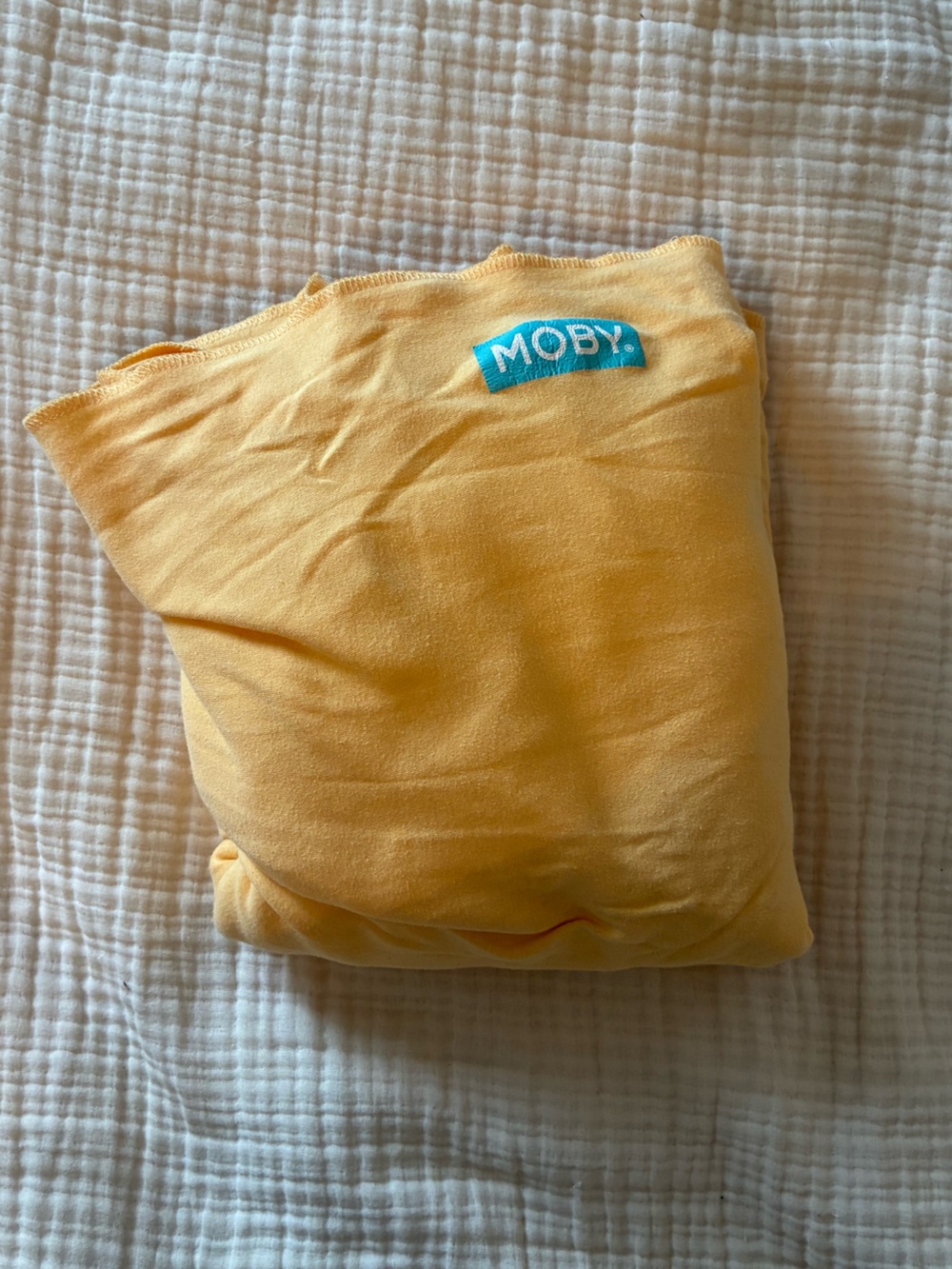 Moby Yellow Baby Wearing Wrap